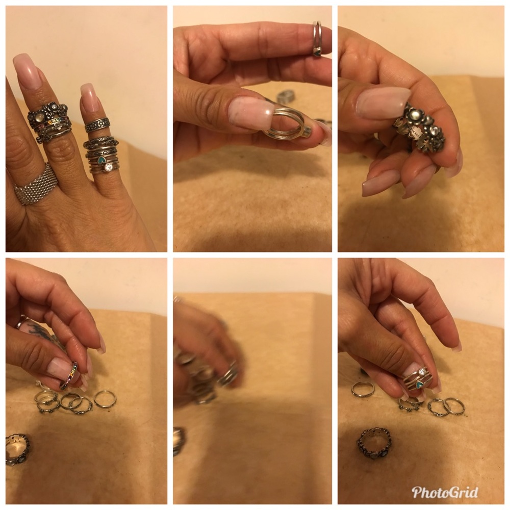 3 for 25.00 Set of 12 Rings